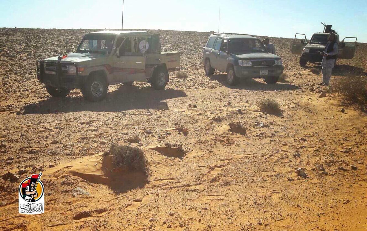 centre_ly's tweet photo. #عملية_البنيان_المرصوص:  #قوات_تأمين_سرت بعملية البنيان المرصوص تقوم بدوريات روتينية لملاحقة فلول داعش الهاربة. و تأمين وتمشيط الأودية جنوب #سرت على مدى ثلاثة ايّام قطعت فيها مسافة تزيد عن 450 كلم.

#انتصر_البنيان #سرت_عادت #ليبيا https://t.co/WpQZuLZvmS