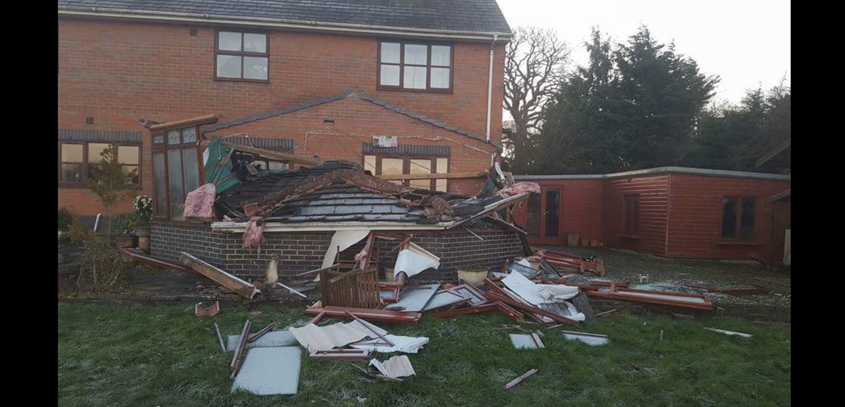 Perfect example of why a solid roof conversion on a conservatory needs a building regs application.