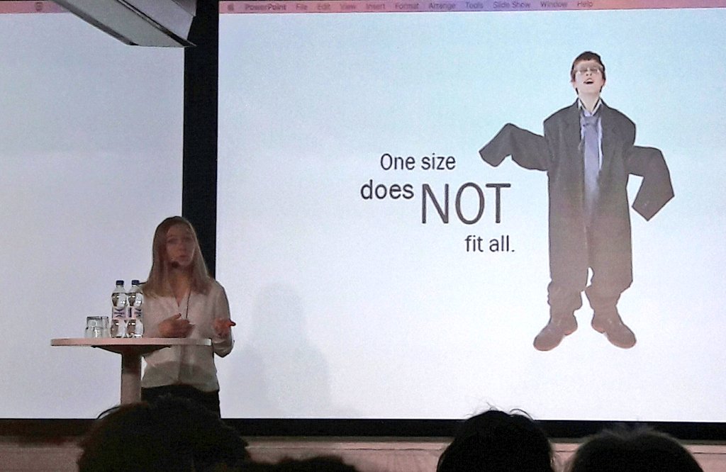 "We removed the manager roles from the organisation" <a href="/JohannaPystynen/">Johanna Pystynen</a> sharing how @VincitOy became the best place in Europe to work at! #team4learning2018 #bestplacetowork