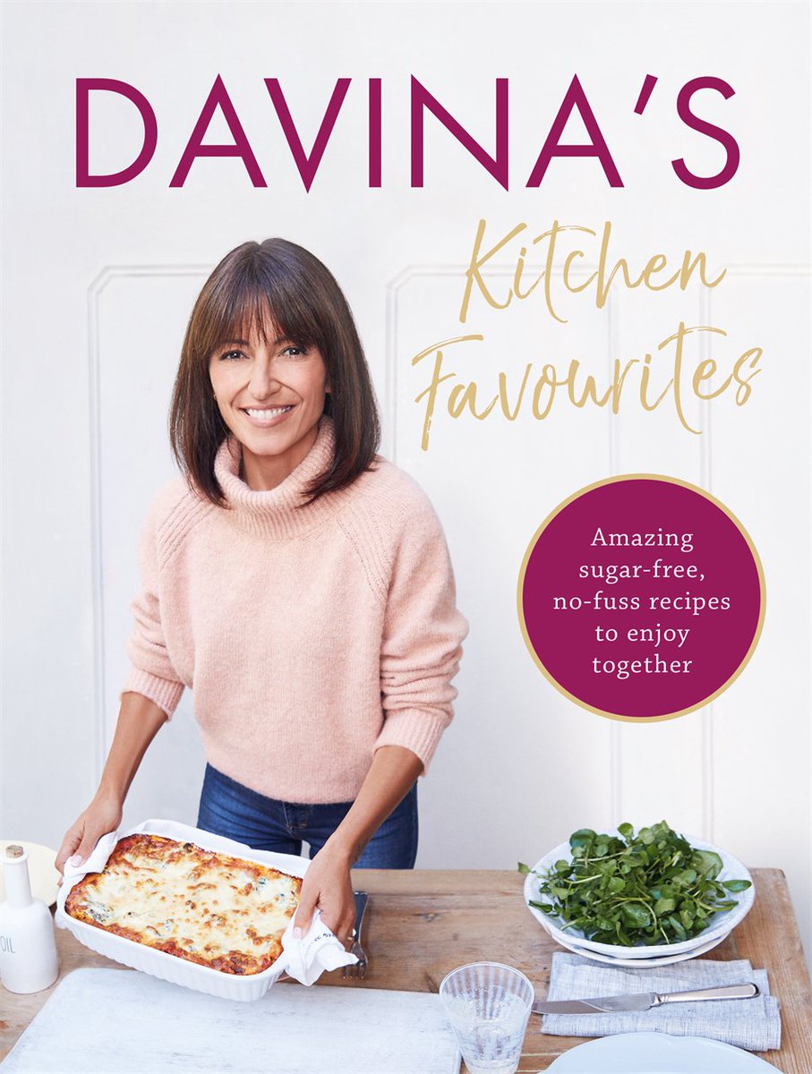 ThisisDavina's tweet photo. I have a brand new cookbook on the way!!! All about making amazing no-fuss food for the ones we love..💝  Davina’s Kitchen Favourites is a collection of recipes with a very important message 👉 No refined sugar &amp; fewer processed foods 💪  Here on 22nd Feb https://t.co/sDgDeW5vVm https://t.co/fGQ6MFJs3A