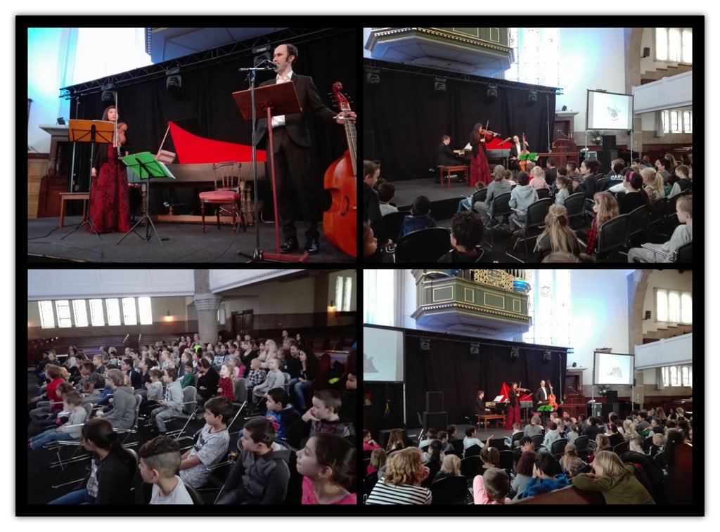 Met groep 1 t/m 8 naar een bijzonder concert in de Koepelkerk.