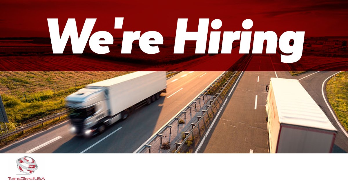 TransDirectUSA's tweet image. Please visit our site to view the current list of CDL Driver openings in your area. Our lists are updated daily for nation-wide positions. bit.ly/2oSkzSV