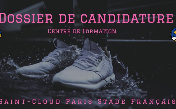 SCloudVolleyPSF's tweet photo. Dossier de candidature - Centre de Formation Saint-Cloud Paris Stade Français Objectif haut-niveau ? C'est par ici !&amp;nbsp; Retrouvez ci-dessous le dossier de candidature au Centre de Formation Saint-Cloud Paris Stade Français !&amp;nbsp; https://t.co/UqqKsXRJP2 https://t.co/JTeUedtOjj