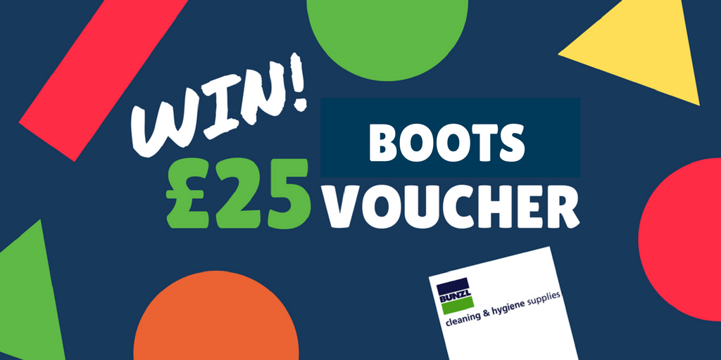 BunzlCleaning's tweet photo. New year, new you! If you are planning a healthy start to 2018, we've got just what you need. #WIN a £25 voucher for Boots  and treat yourself - just RT, Follow and Tag the friend who'll keep you motivated. ENDS 31.01.18 
#BCHSJanComp #competition #comp #giveaway #FreebieFriday https://t.co/N4x3BSmdn6