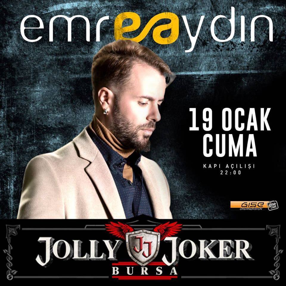 emreaydin_org's tweet photo. Emre Aydın, bu akşam Jolly Joker Bursa'da dinleyicileriyle buluşuyor! https://t.co/NHlvJeXjFY