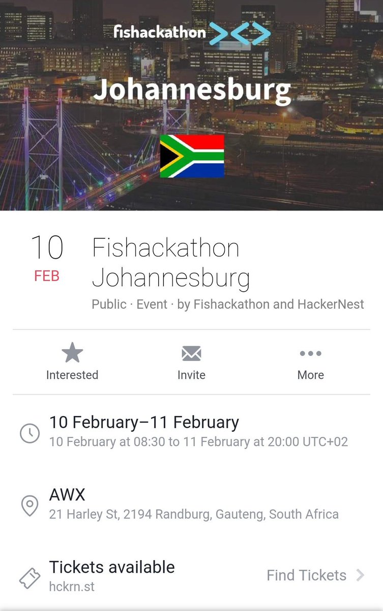 Geekulcha's tweet photo. Check out @fishackathon happening in Feb. More info here https://t.co/Ufs2CMeoIz @HackerNest @Nexus_AWX #GigGuide https://t.co/WnwsyCLepI