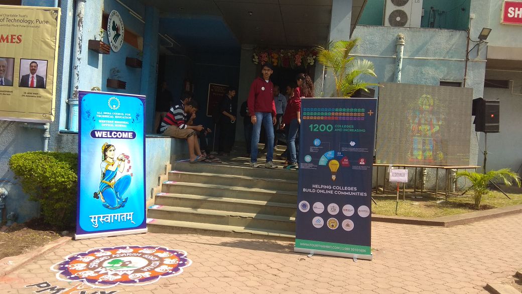 FourthAmbit's tweet photo. #FourthAmbit an online community building platform  #launchceremony in #Pune today by #AICTE https://t.co/JA3fqDWxEk