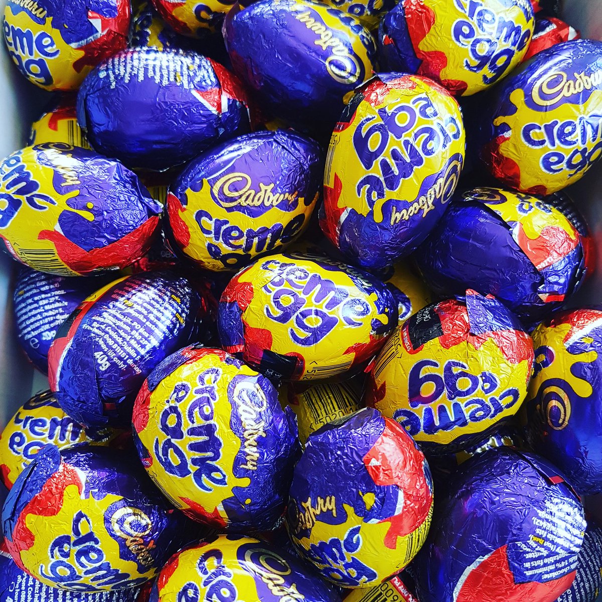 dawnspantrydiff's tweet photo. Yes they are back! #cremeeggscotcheggs @RCMAmarkets  this weekend #roath #riversidemarket #cardiffcake #farmersmarket https://t.co/hAbbQWhntG