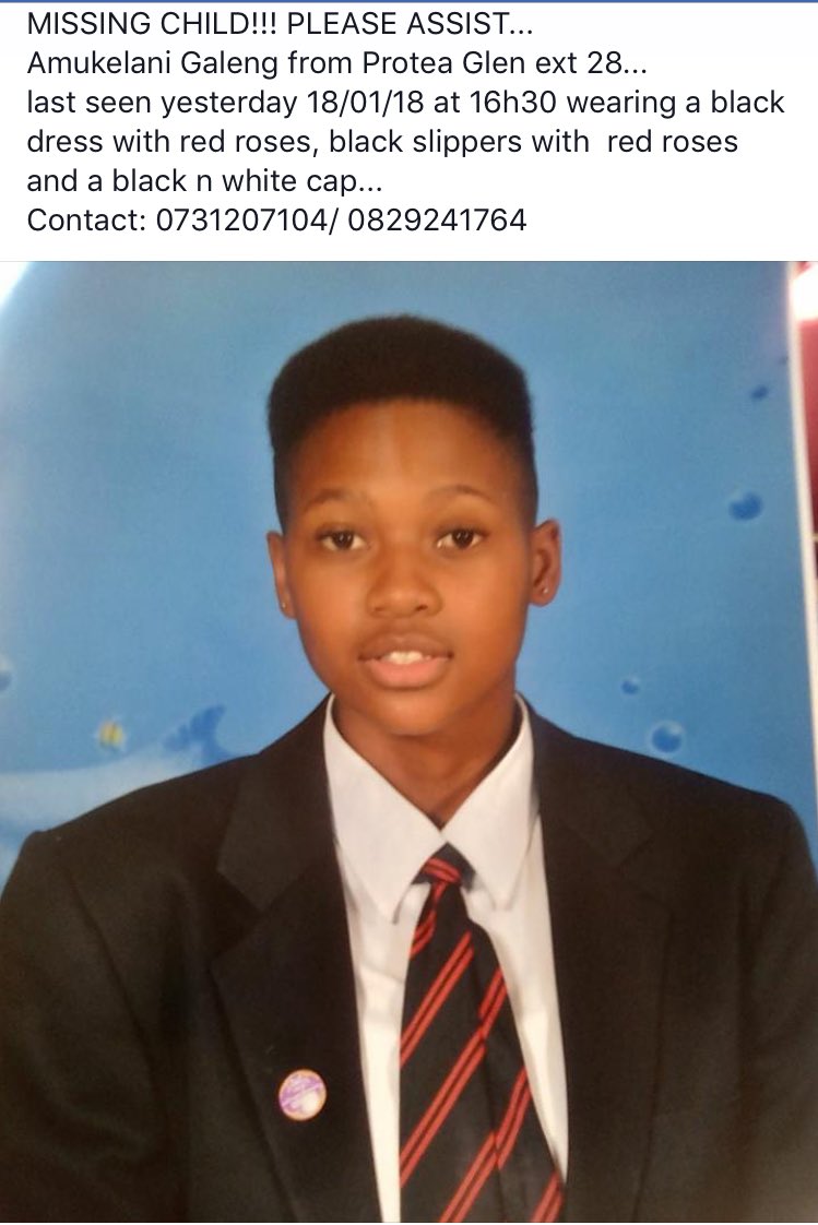 LauricaLepita's tweet photo. Fam, it’s so painful when such hits close to home 💔💔💔Please Help us find my baby cousin 💔😭😭💔 https://t.co/UlZjf3L3xI