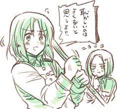 リトアニア/ヘタリア 初期の頃はマジでモブという顔だったが作者の性癖