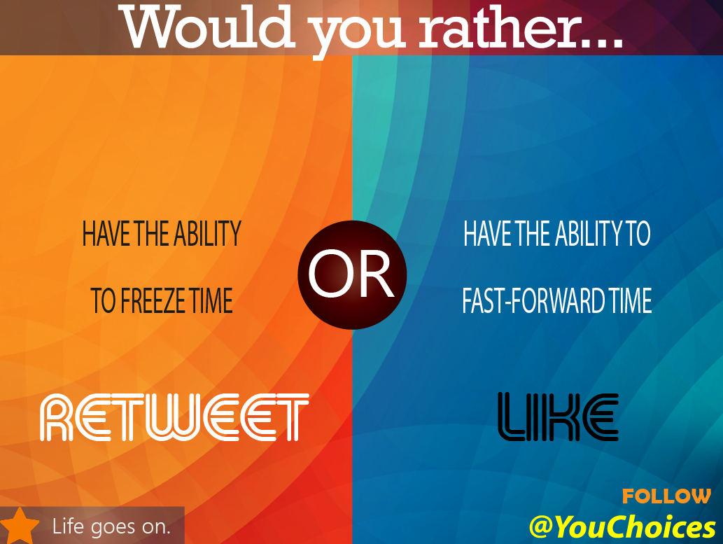 Freeze or fast-forward?