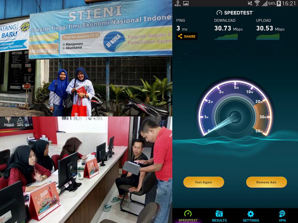 SubadriSiswan's tweet photo. Wifi.id visit ke Kampus STIENI Matraman, smangat UAS nya Kak.. sukses selalu #WicoKampusSTIENI #wifiif_jaktim https://t.co/q6V2u5peJo