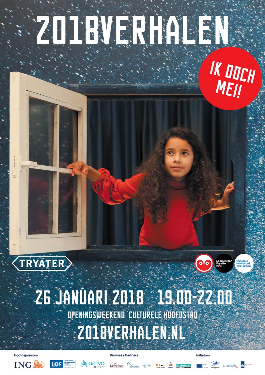 Vrijdag 26 januari start de opening Leeuwarden-Fryslân #culturelehoofdstad 2018. Museum Heerenveen doet mee met diverse #2018verhalen <a href="/LF2018/">Castello</a> #lf2018@tryater  ow.ly/Mb3H30hRak3