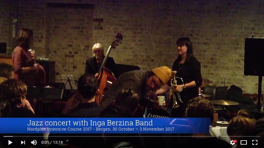 Love jazz? Enjoy 2 jazz standards by Inga Berzina Band from NNME 2017! bit.ly/2Dp7RDV