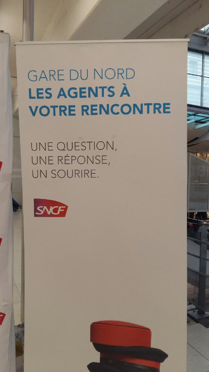 fredbell75's tweet photo. En direct de #PARISNORD les équipes escale et vente #transilien vous informent sur #NAVIGO et #VALIDATION voir 30 à 36 de 10h00 à 12h00 @cecderv @LigneH_SNCF @Mohamed_Bouarfe https://t.co/QOCwPIBHRL