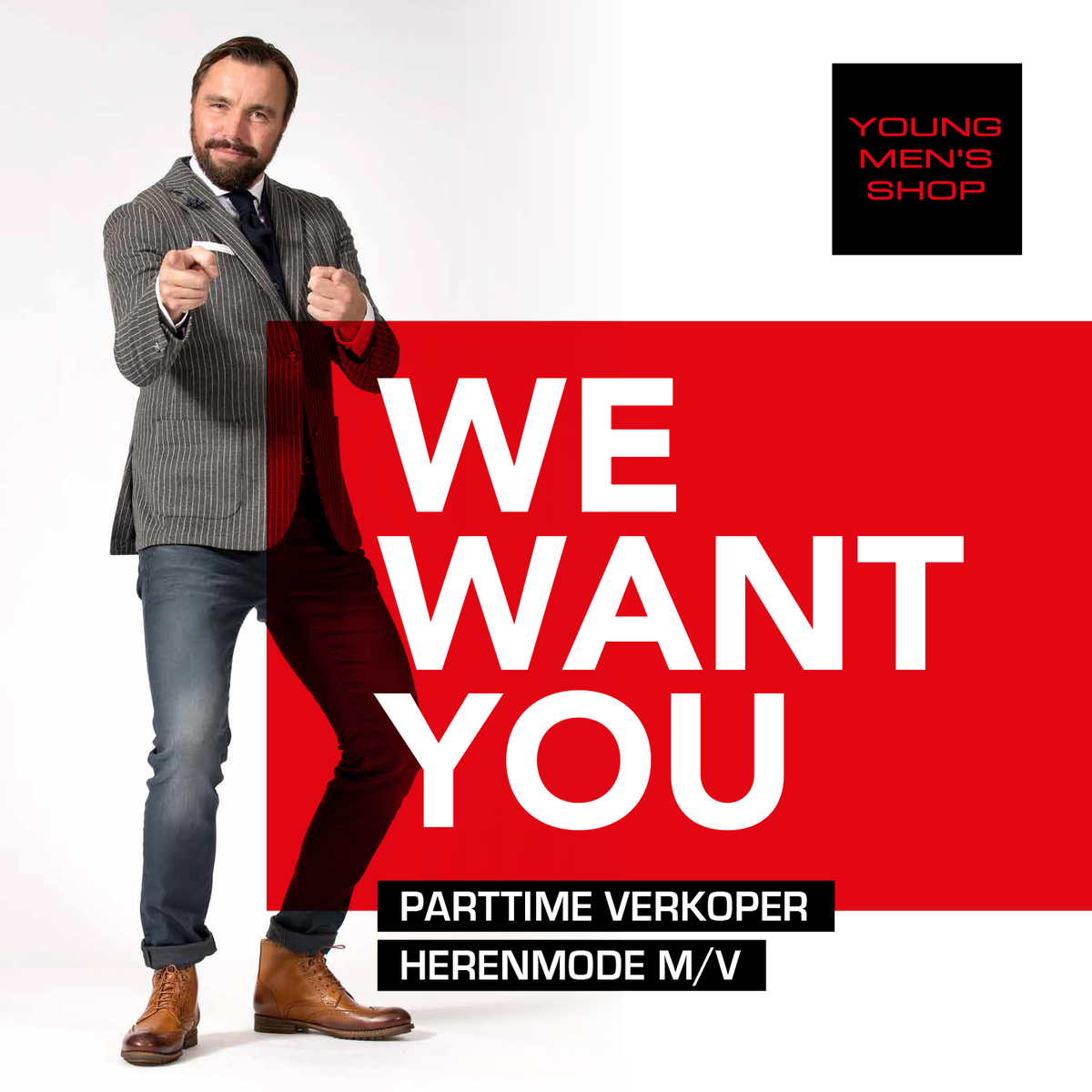 Fashion minded en opzoek naar een leuke bijbaan? Vacature partime verkoper m/v yms.nl/nieuws/i/33-ni… via <a href="/youngmensshop/">Young Men's Shop</a> #vacature #fashion #student #Zwolle
