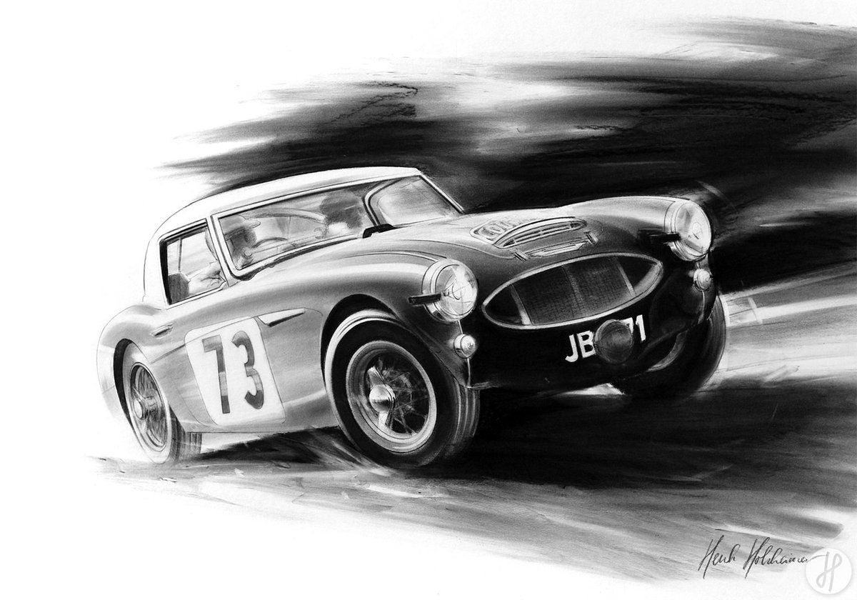 motivezine's tweet photo. Art : Charcoal drawings by Henk Holsheimer
#drawing #art #artwork #deeign #ford #porsche #vintagecar #charcoal https://t.co/pGAmLyfWU9