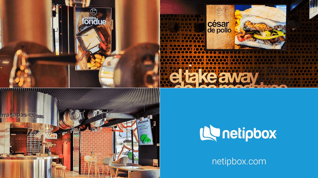 netipboxtech's tweet photo. ¿Quieres digitalizar tu restaurante? Síguenos en Twitter para mejorar la experiencia cliente de tu negocio :) #tecnología #software #UX #Netipbox https://t.co/5dI1CDko1y