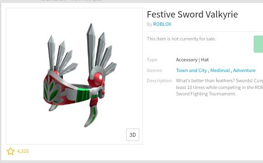 Mido On Twitter Everyone Vote For This Valk To Come Back On Sale Festivr Sword Valkyrie - valkyrie sword roblox