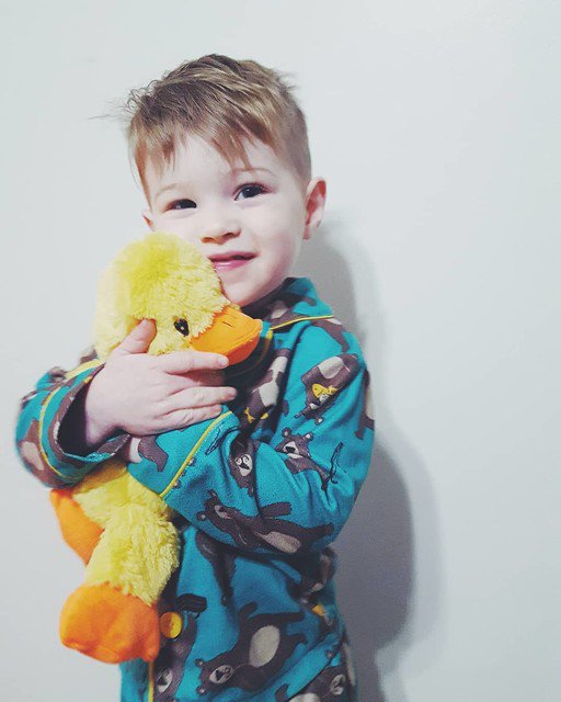 AdalidGear's tweet photo. "Leopold woke up with a fever and thanks to Adalid Gear's snuggly duck, he was kept in good company!"
 📸: littleprinceleopold / Instagram 

Shop here NOW: https://t.co/Ai04qpO22V
- - -
#plushie #warmies #kidstoy https://t.co/YK0PYHtSAe