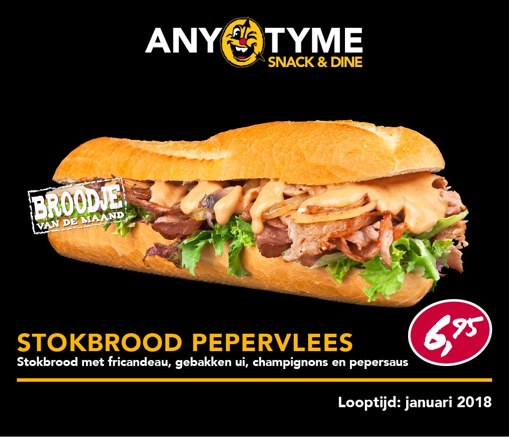 Broodje van de maand