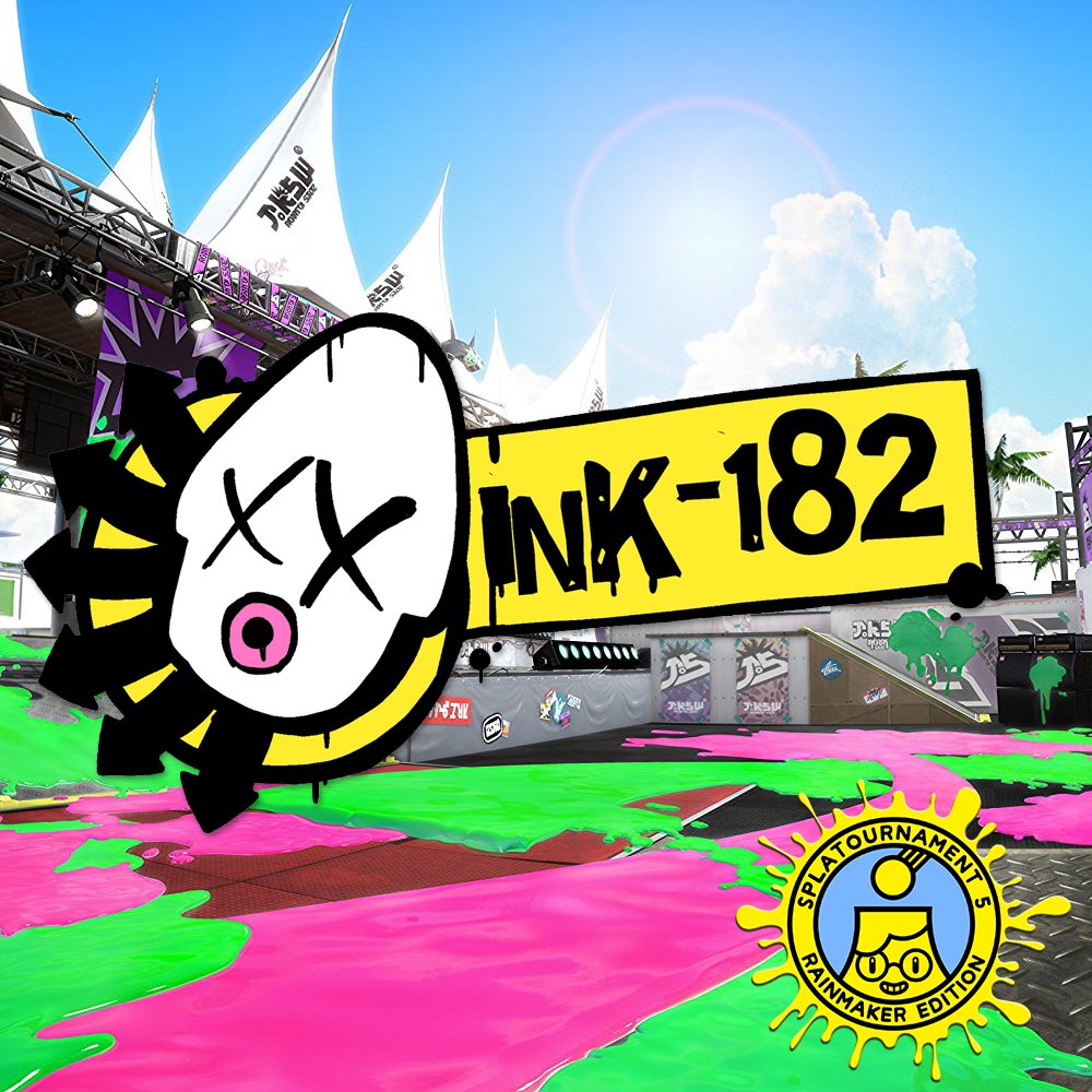 HiScoreClub's tweet photo. When #Ink182 sent me their new team logo, I had to admit that I was “Feelin’ This”. Thanks to @hamishsteele for supplying! 🎉 https://t.co/VoUr9mDMNA