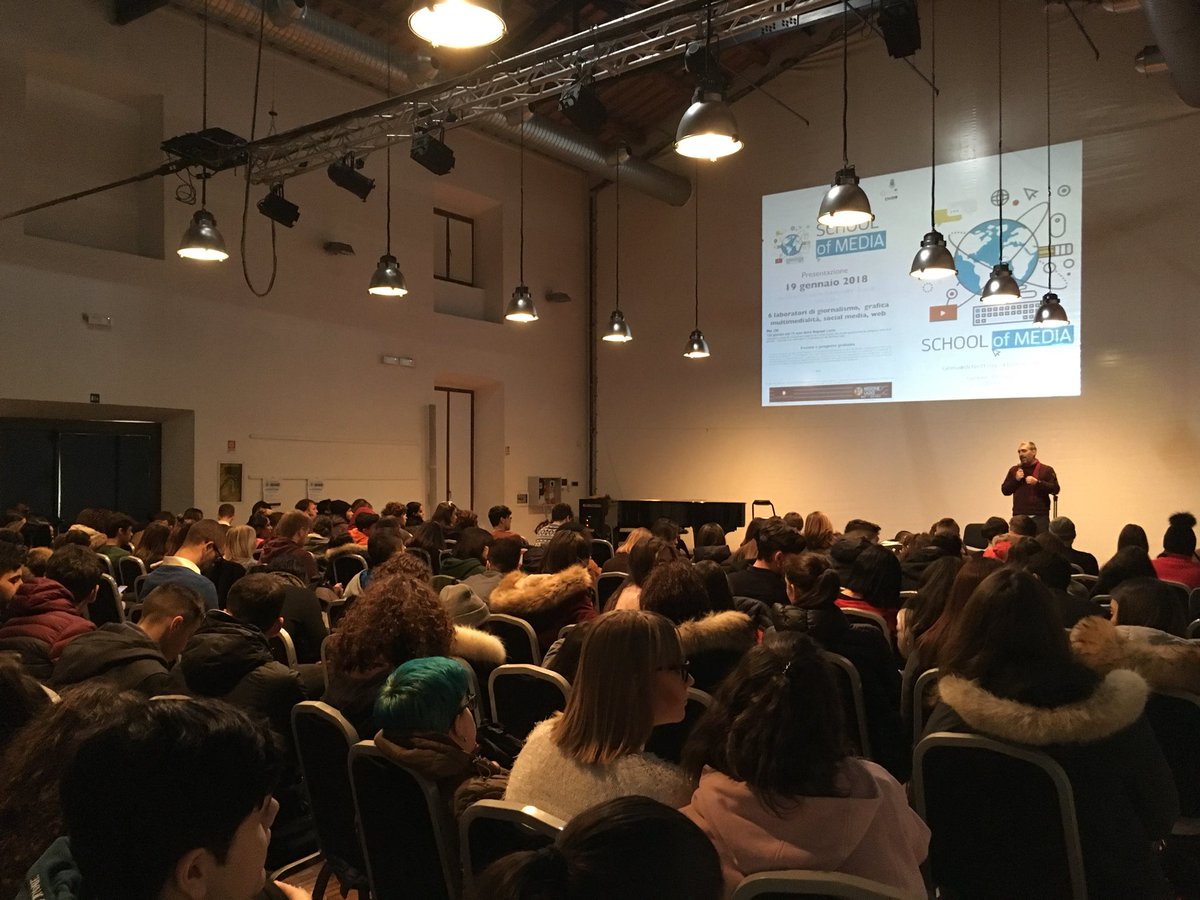 pbolaffio's tweet photo. Un sito #web in cui tutto è fatto dai ragazzi di #SchoolOfMedia sarà uno dei compiti del lab 6 di #enricoincerti https://t.co/Fie8HQzso5
