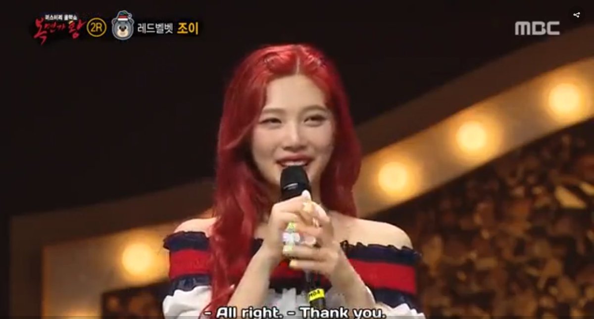 23. BLACKPINK's Jisoo recognized Joy's voice (during King of Mask Singer) and said that she couldn't forget it so she heard all of her songs.