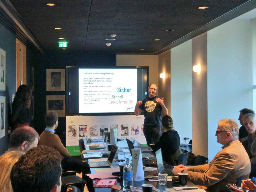 smarticipate's tweet photo. Happy to have Jens Deyer from  @FahrradClub (ADFC) presenting their work at our smart implementer summit! How can #opendata, digital #governance and #urban #mobility join forces? Reducing noise and pollution is easier when you have access to visual data. https://t.co/soKnki1hUI