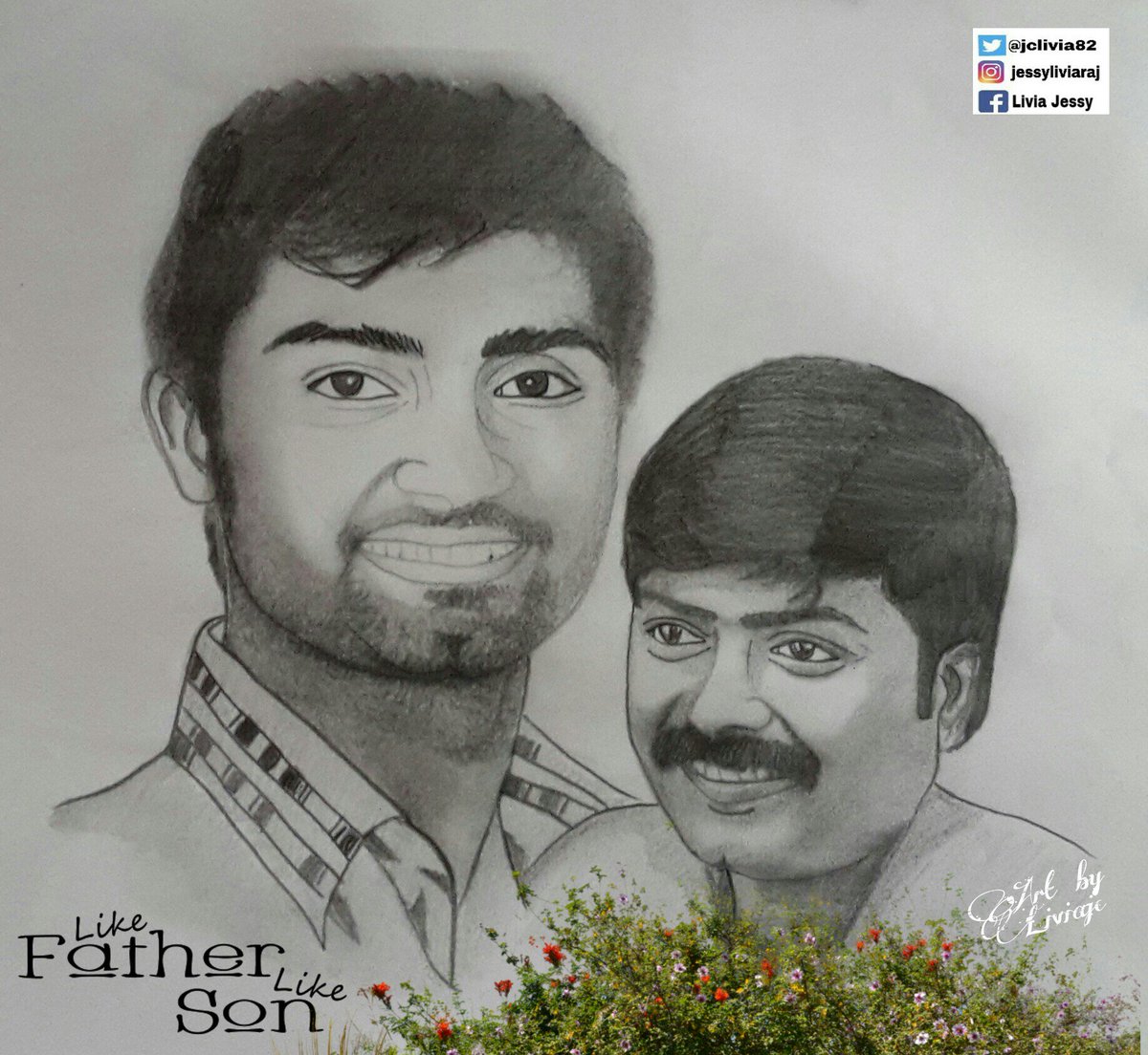 JcLivia82's tweet photo. @Atharvaamurali with his father actor Murali... #portrait #fatherandson ❤ https://t.co/khciyqvbh9