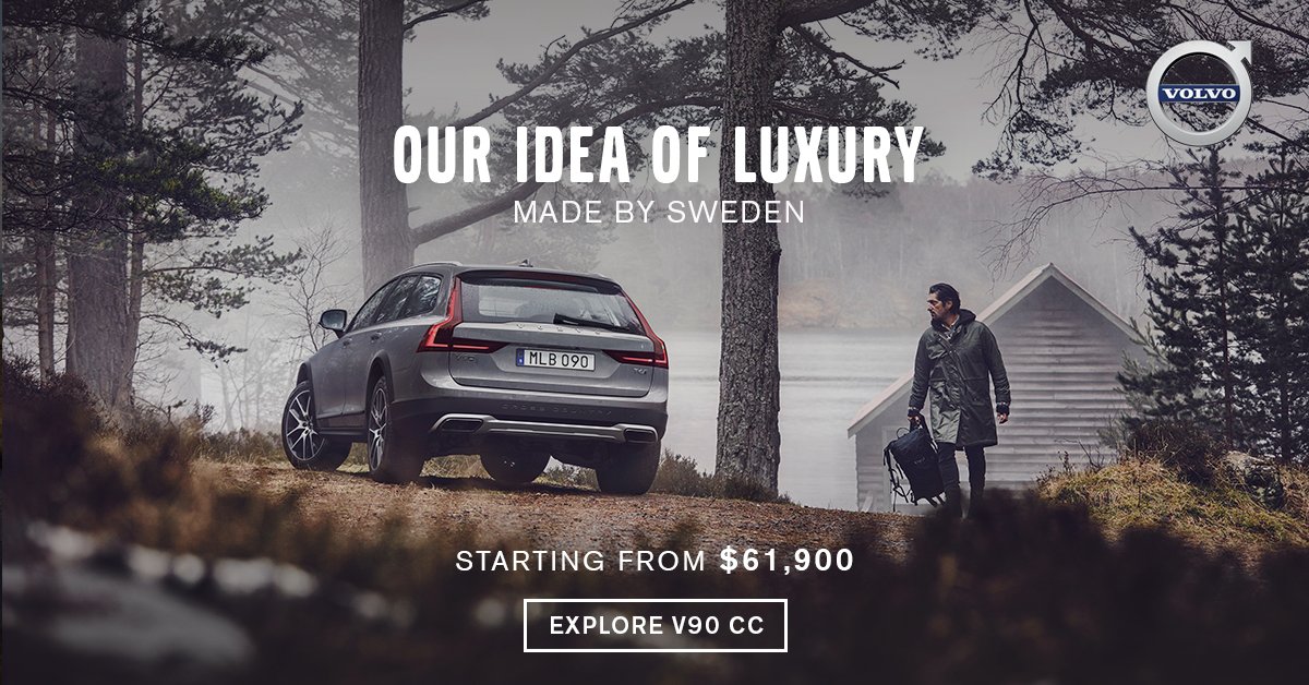 Volvo_NL's tweet photo. Scandinavian design comes to life in a place where luxury and technology enhance your journey and make your life easier.

For more information on the Volvo V90 CC, visit; 
https://t.co/Eup4Ws3BoT

#yyt #volvo #v90CC https://t.co/Ub3Qlf6WRI