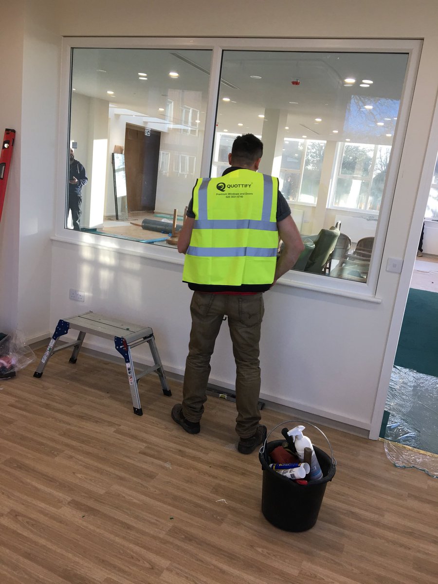 Quottify's tweet image. Work in progress. #enfield #upvc #veka