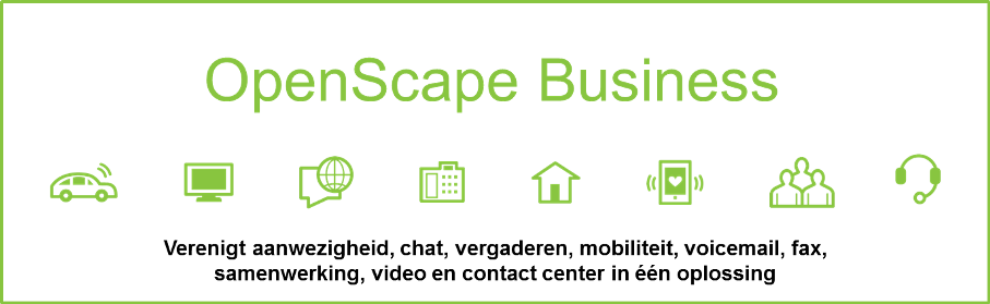 Met OpenScape Business haalt u flexibiliteit en mobiliteit in huis. Het gaat uit van alle manieren waarop uw mensen communiceren (e-mail, telefoon, chat, IM, videovergaderingen, samenwerking via het web, enzovoort) en integreert die op ��n plaats. tieki.net/s/3utw