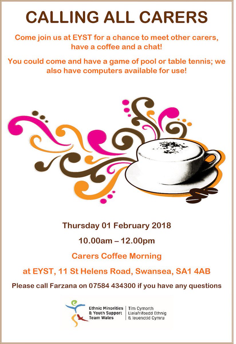 Calling all carers - please join us!!