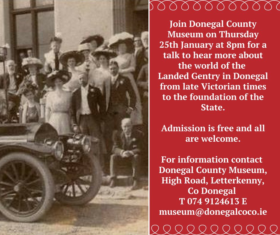 donegalcouncil's tweet photo. @Donegalcomuseum @DonegalLibrary @DonegalArchives https://t.co/qu04vL0bgN