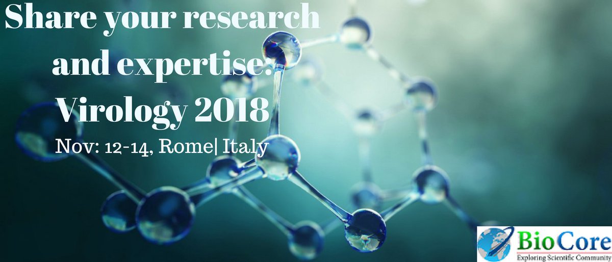 StephenBiocore's tweet image. Great opportunity for Virologist, Scientists, Research Scholars, Bacteriologists, Industrial professionals, Technologist from all around the world to attend the World Congress and Expo on Virology and Bacteriology. biocoreconferences.com/virology-congr…