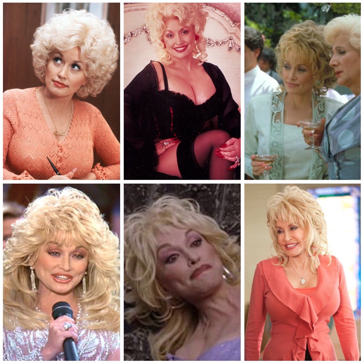 Happy birthday, Dolly Parton! 72 today. Some appearances in film: 