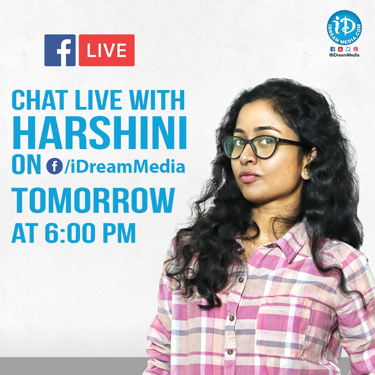 Coming Live on fb.com/iDreamMedia tomorrow Jan 20th at 6pm! See you all there! :)