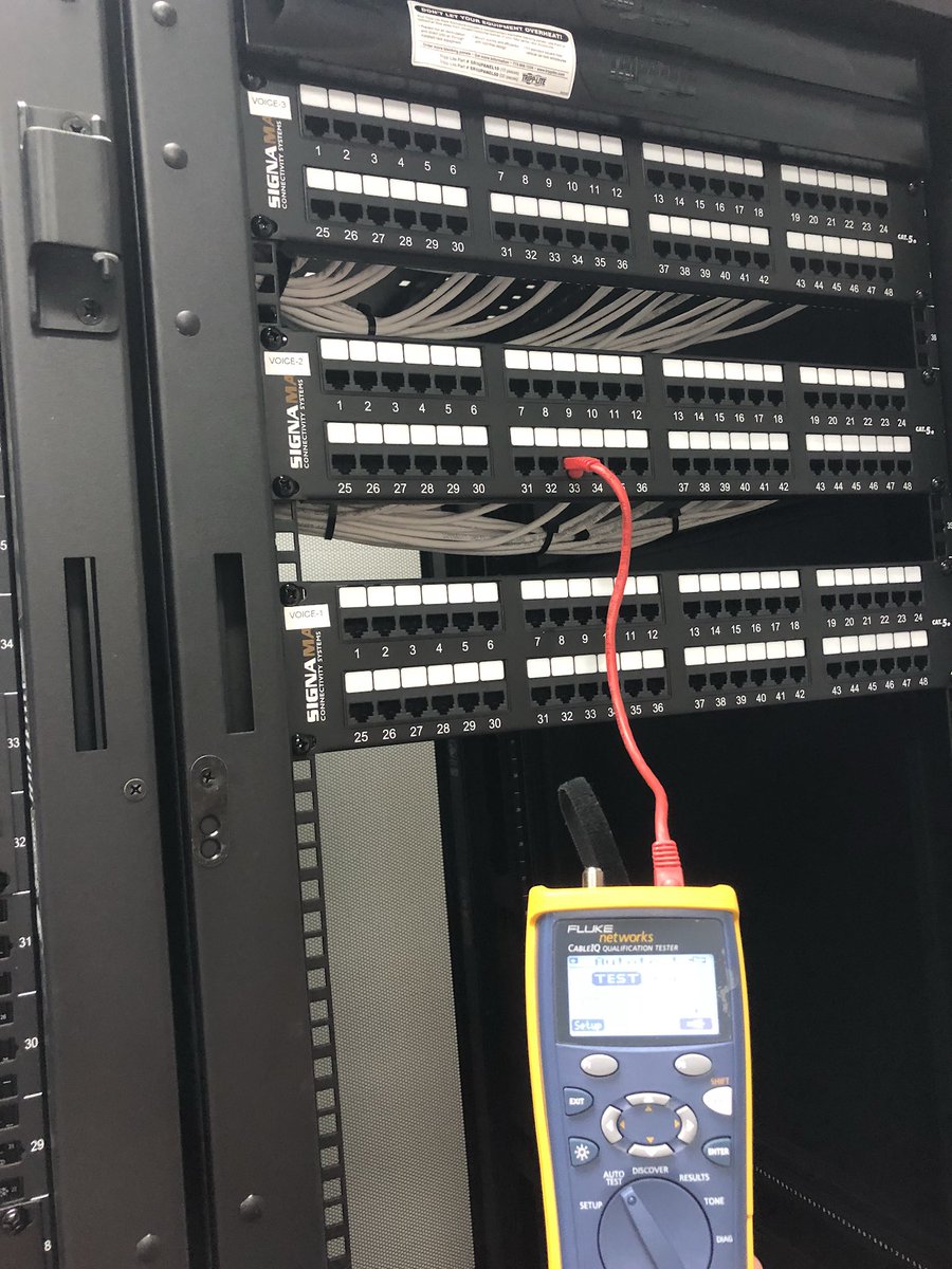 CablingAustin's tweet image. #flukenetworkcabletesting #structuredcablingAustinTx  Fluke is our go to tool when verifying our catcat5e and #cat6offocewiring for customers. Our #cabletechnicians are trained to find faults and properly #terminatecat6cable to get the optimal speeds and efficiency. 512-574-1288