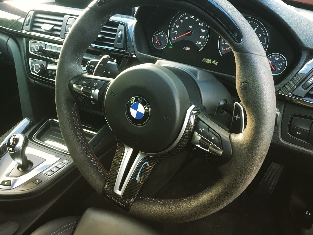 sellyourbmwmini's tweet photo. Well, it's a brimful of Asha on the (M4)5 😂👀🚗🎶getting in the Friday spirit with some #cornershop .. Gino collected this lovely M4 from Wellingborough now available at HJ Warrington #alwaysavailable #alwaysbuying
#m4 #mcar #mperformance #sportscar #carpun  #fridayfeeling https://t.co/blj8sI5KjY