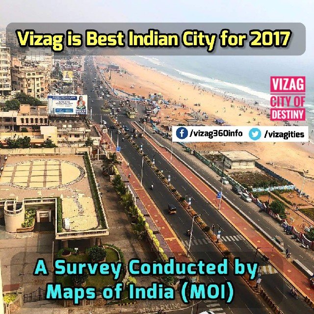 Vizag is Best Indian City A Survey by MOI 

Source : mapsofindia.com/moi-awards/res…

It's Vizag Everywhere ❤️❤️

#Vizag #Visakhapatnam #BestIndianCity