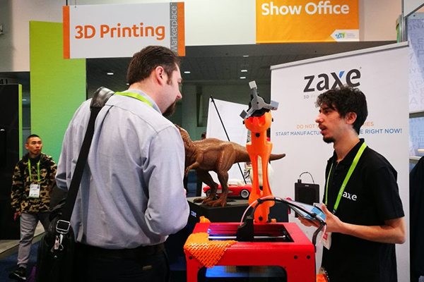 CES 2018’de Türkiye’nin 3D yazıcı markası Zaxe de, CES 3D Printing Salonu’nda yerini aldı. <a href="/Zaxe3D/">Zaxe</a> cmpg.in/e1hg