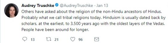 Why is it important? Because he is the 'godfather' of the Marxist historiansBecause the major section of the academia that controls the 'mainstream' view are his disciplesBecause, for example, when Audrey Truschke refers to 'Scholars', she is actually referring to Müller.