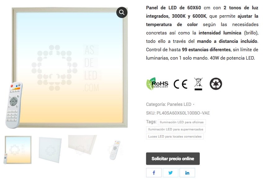 ¡Novedad en stock!. Panel #LED de 60X60 cm, con 2 tonos de luz integrados (3000K/6000K), ajuste de brillo &amp; CCT, ON/OFF programable, mando RF incluido, 99 estancias diferentes, modo luz nocturna... ¡una pasada! asdeled.com/producto/panel…