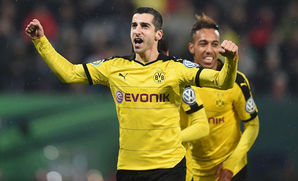 Regvation's tweet photo. Former Dortmund teammates Mkhitaryan and Aubameyang could soon be spearheading Arsenal's attack, but how would they slot into Wenger's starting XI?

➡️ https://t.co/Gjazm0g4LU https://t.co/kAnKuSZfRg