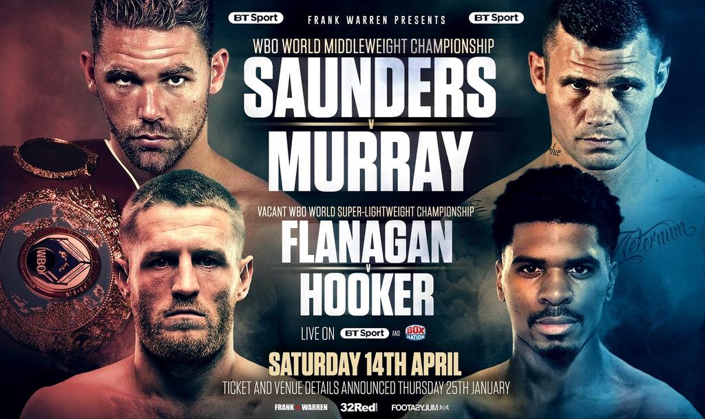 So it's official. On April 14th I'll be fighting @bjsaunders_ for the WBO middleweight world title. Everything I've ever done throughout my career has brought me to this point and like always I'll give it everything I've got #ThisIsIt! 👊🏻