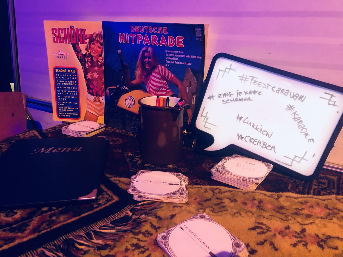 Everytime is Karaoketime!
#mettantekaraJokevandaag #feestcaravan #karaoke #feestje #ede