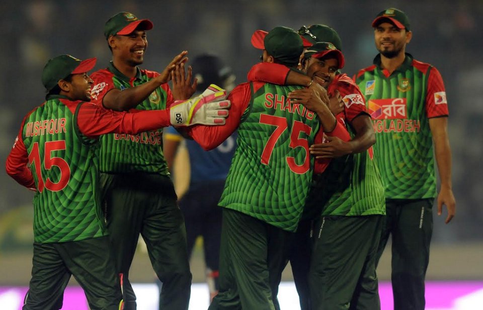 Mustafiz90's tweet photo. Alhamdulillah. It was a completely team work. Tremendous work done by Shakib &amp; Tamim vai! #BANvSL #TriSeries https://t.co/xq9IQps0m8
