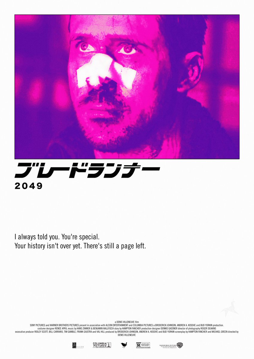 fabiocs10's tweet photo. “The page left” 
My @posterspy entry for the #bladerunner2049 contest.
#gallery2049 @bladerunnermovie @RyanGosling https://t.co/pVbrAdXwC4