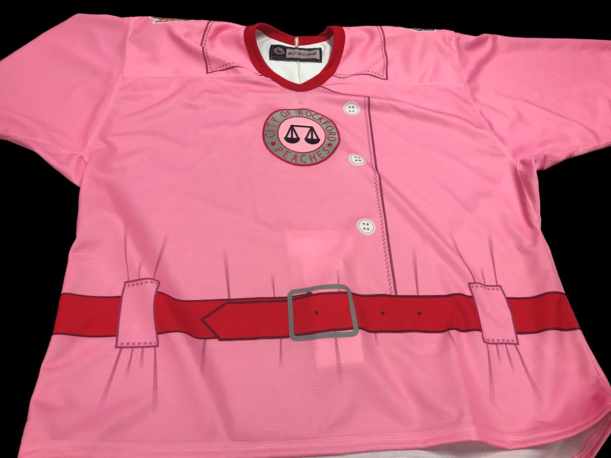 rockford peaches jersey